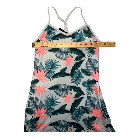 Kyodan Gray Tropical Print Athletic Dress, XS - Picture 5 of 7